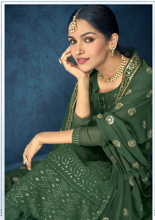 Green Salwar Suit