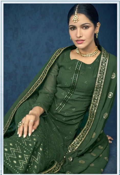 Green Salwar suit