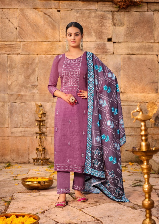 Purple Salwar Suit