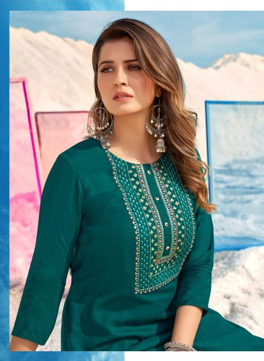 Green Kurti