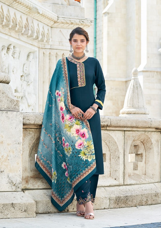 Blue Salwar Suit